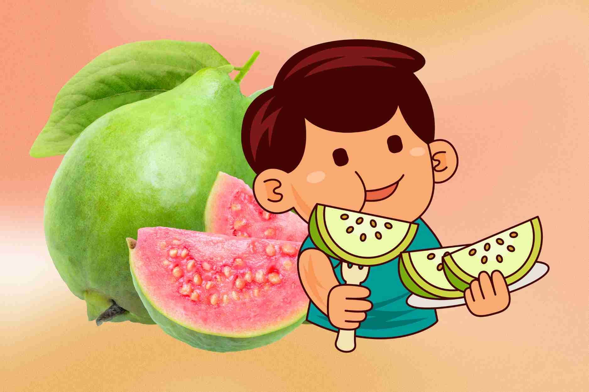 Eating guava at night has the potential risk of insomnia and increased blood sugar