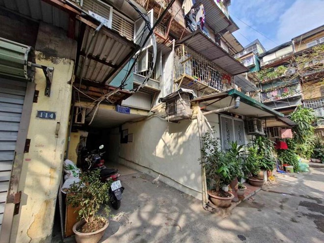 Hanoi aprobara la planificacion detallada de los antiguos edificios de apartamentos. Foto: Thu Giang