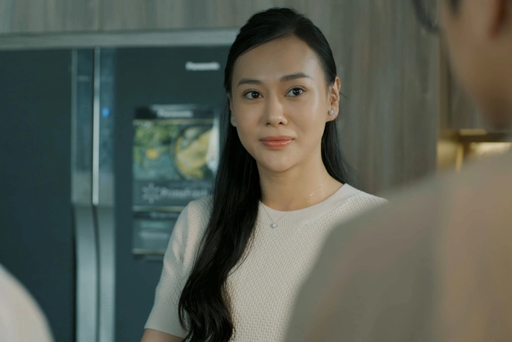 Phuong Oanh in the movie "The Wind Rings the Blue Sky". Photo: VFC