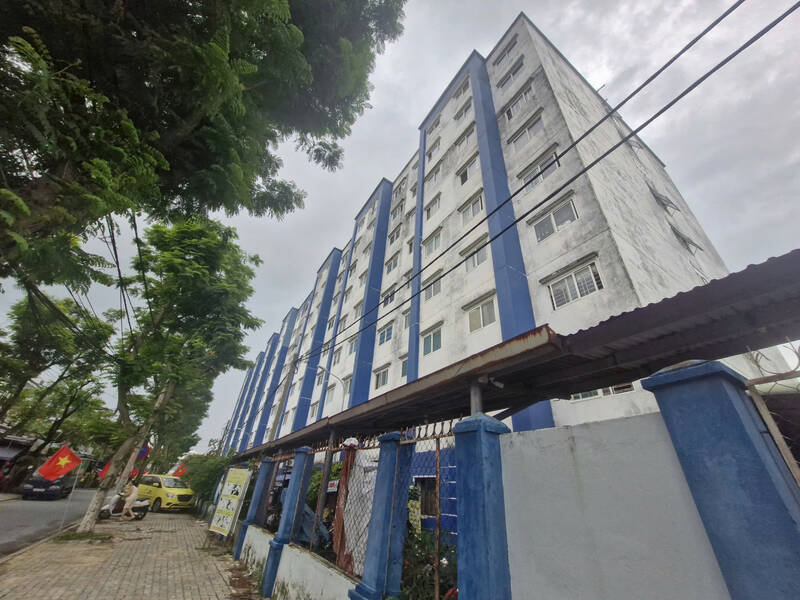 ダナン市のマンション。写真:Thu Giang