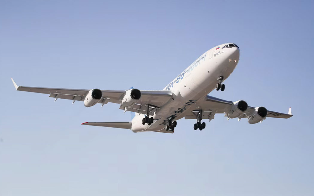 The Russian-made Il-96-400M passenger carrier. Photo: United Aircraft Manufacturing Group (UAC)
