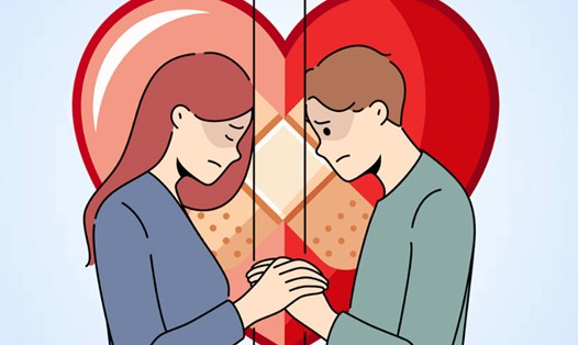 Những bước để hàn gắn hôn nhân thành công sau khi ly thân. Đồ họa: Thiện Nhân