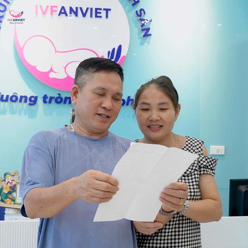 Niem vui cua IVF An Viet la duoc nhin thay nu cuoi hanh phuc cua ba me moi ngay. Anh: IVF An Viet