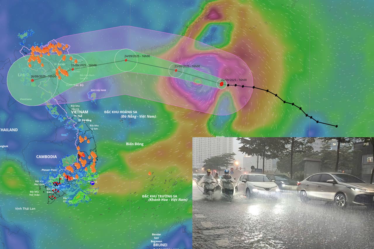 Assessing the worst scenario of super typhoon No. 9 Ragasa, forecasting affected provinces
