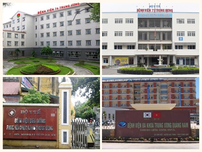 4 central hospitals are arranged and transferred. Graphics: Huong Giang