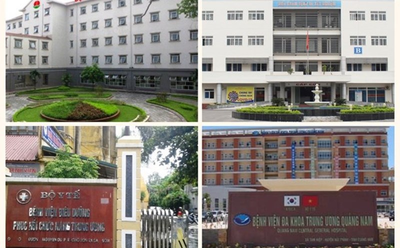 4 central hospitals are arranged and transferred. Graphics: Huong Giang