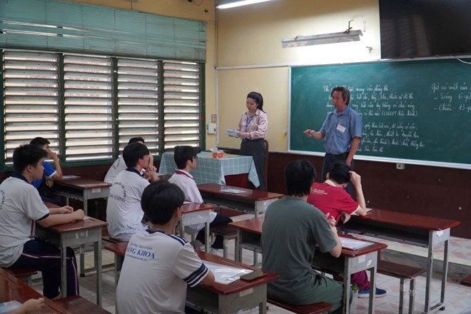 Phuong thuc xet tuyen bang hoc ba duoc nhieu hoc sinh lua chon trong nam 2025. Anh: Chan Phuc 