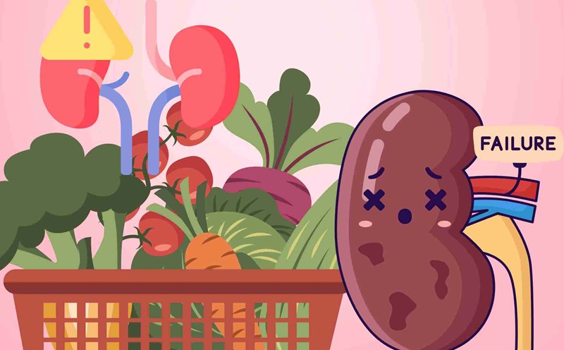 Vegetables for people with kidney failure should limit regular consumption