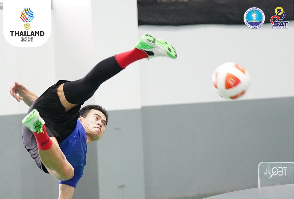 La Thaïlande est l'un des pays qui developpent fortement le Teqball. Photo : SAT