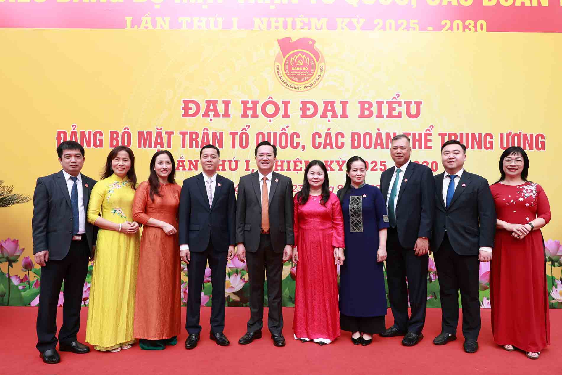 Dai bieu du dai hoi. Anh: Hai Nguyen