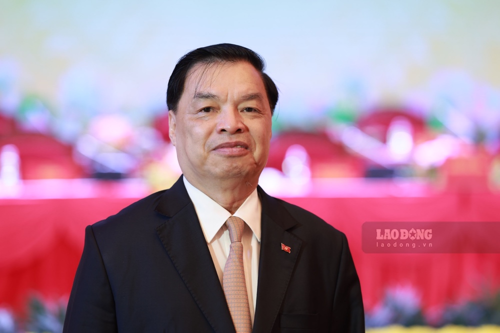 Ong Le Manh Hung - Pho Chu tich, Tong Thu ky Hoi Khuyen hoc Viet Nam. Anh: Huu Chanh
