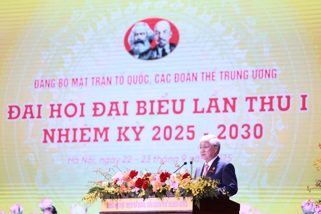 4 nhiệm vụ quan trọng của Đại hội Đảng bộ MTTQ, các đoàn thể Trung ương lần thứ I
