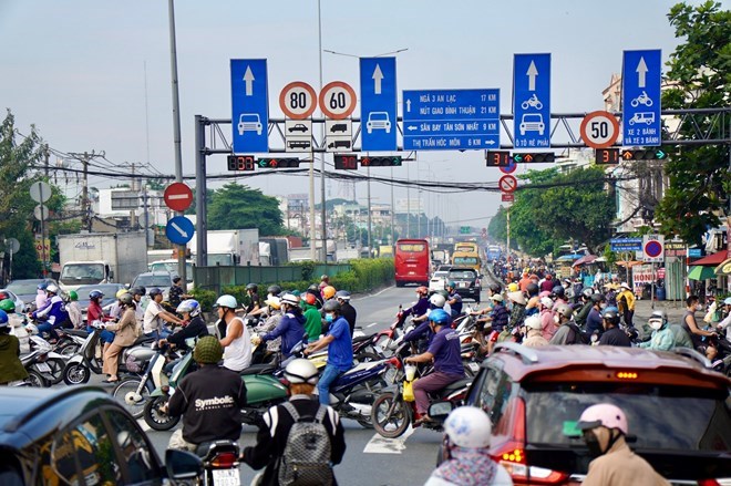 Sunny weather in the South. Photo: Anh Tu