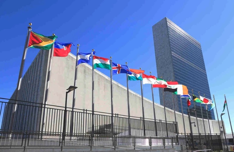 서방은 9월 22일 유엔 본부에서 열린 안전보장이사회 회의에서 러시아가 NATO 영공을 침범했다고 비난했습니다(사진). 사진: 유엔