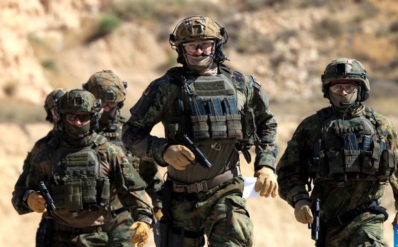 German soldier. Photo: Xinhua