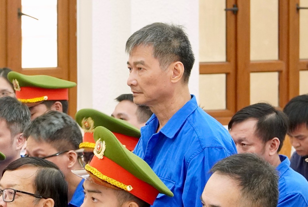 Bị cáo Huỳnh Tuấn Ân tại tòa. Ảnh: Duy Tuấn 