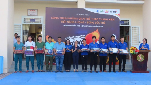 TCP Viet Nam dong hanh cung “Khong gian The thao Thanh nien” voi muc tieu khanh thanh cac san choi an toan, hien dai va lanh manh cho gioi tre trong nam 2025-2026. Anh: TCP Viet Nam