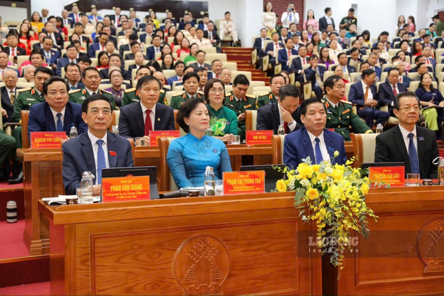 Cac dai bieu tham du Dai hoi. Anh: Dang Vu