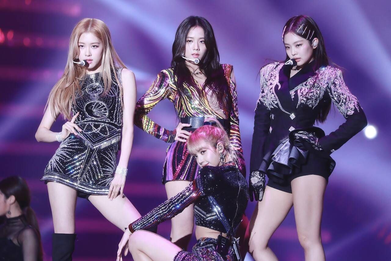 Kpop Blackpink Girl Group (Rose, Jisoo, Jennie, Lisa). Photo: YG Entertainment