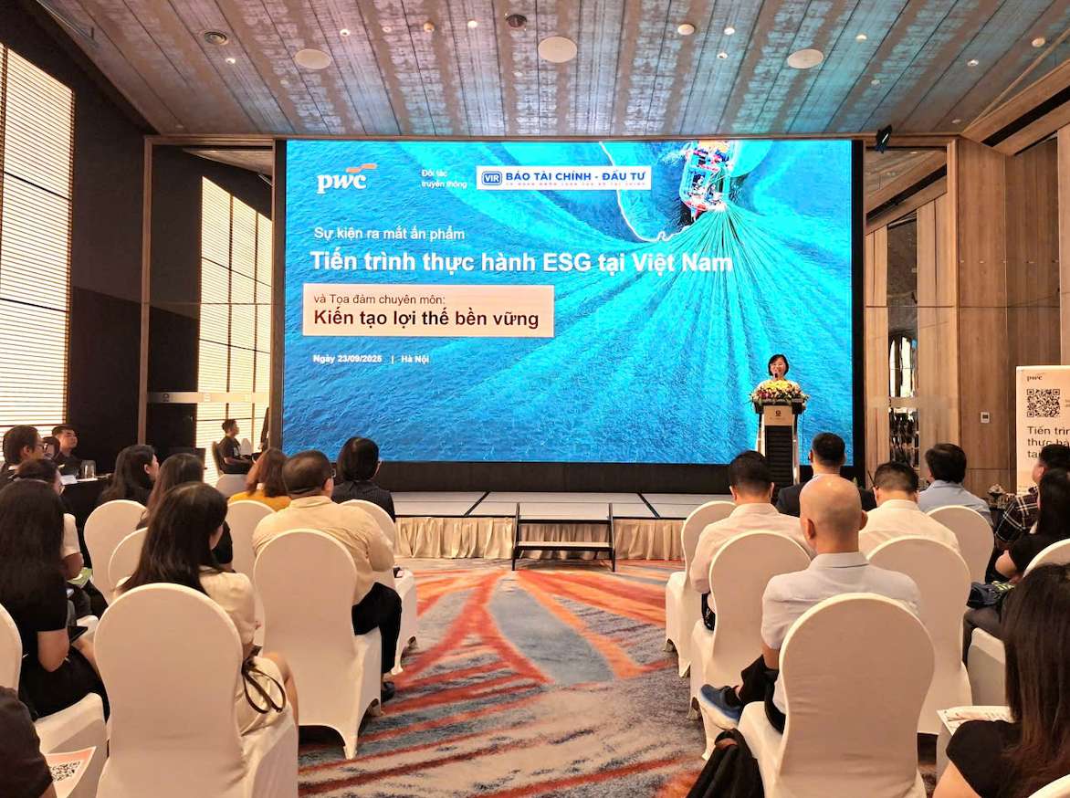 Ba Dinh Thi Quynh Van – Chu tich PwC Viet Nam. Anh: Tuyet Lan 