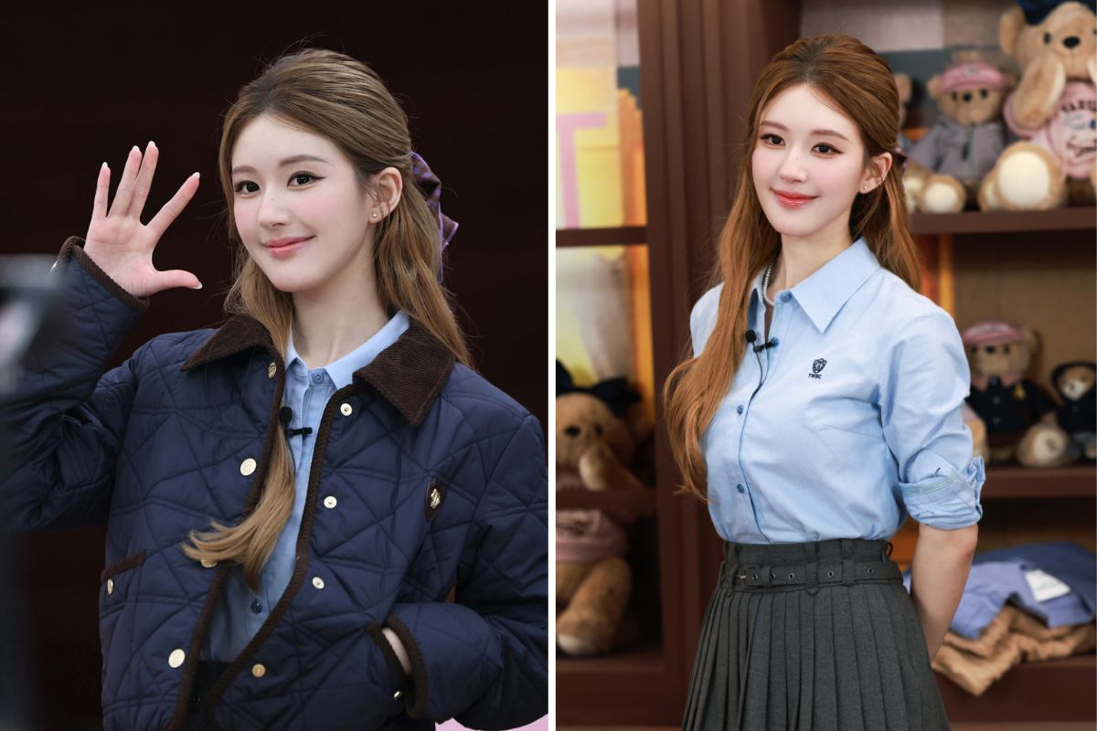 Zhao Lusi appeared publicly at a recent brand event. Photo: cut from video