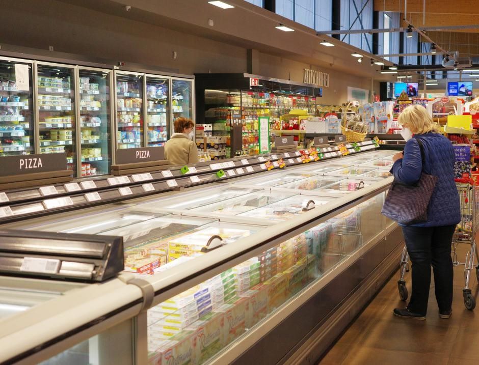 A supermarket in Berlin, Germany. Photo: Xinhua