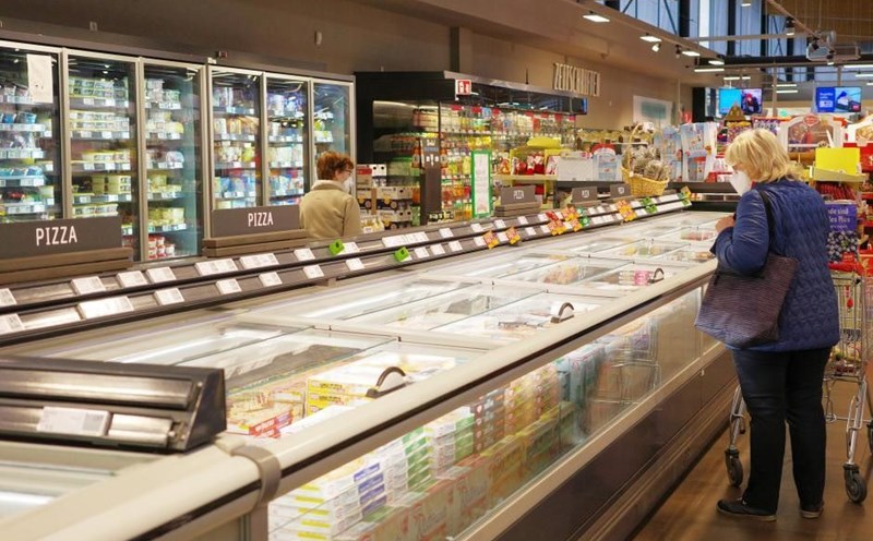 A supermarket in Berlin, Germany. Photo: Xinhua