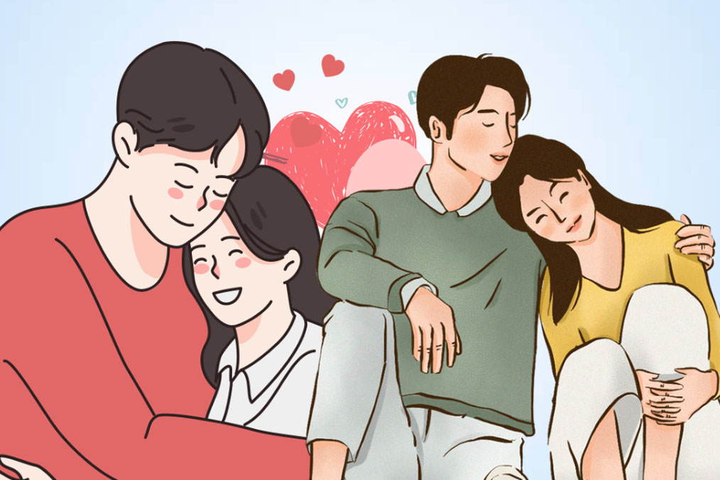 Signs that you have met the right person for a long-term companion. Graphics: Thien Nhan