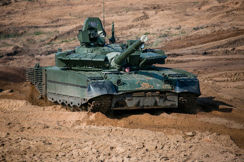 Russia's T80BVM tank. Photo: Russian Ministry of Defense