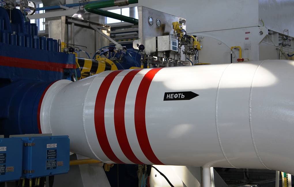 Russia's oil pipeline. Photo: TASS