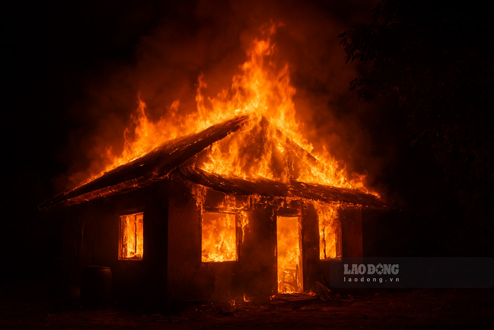 Vụ việc cụ bà ở Gia Lai tử vong trong tình trạng bị thiêu cháy đang được điều tra. Ảnh minh họa: AI