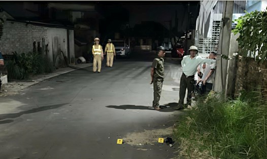 Hiện trường vụ tai nạn. Ảnh: Ban An toàn giao thông Hải Phòng