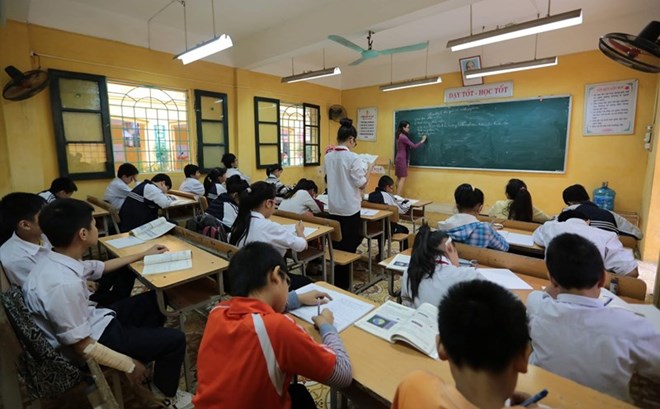 Teachers have more opportunities to receive preferential allowances according to the new draft Decree. Photo: Hai Nguyen