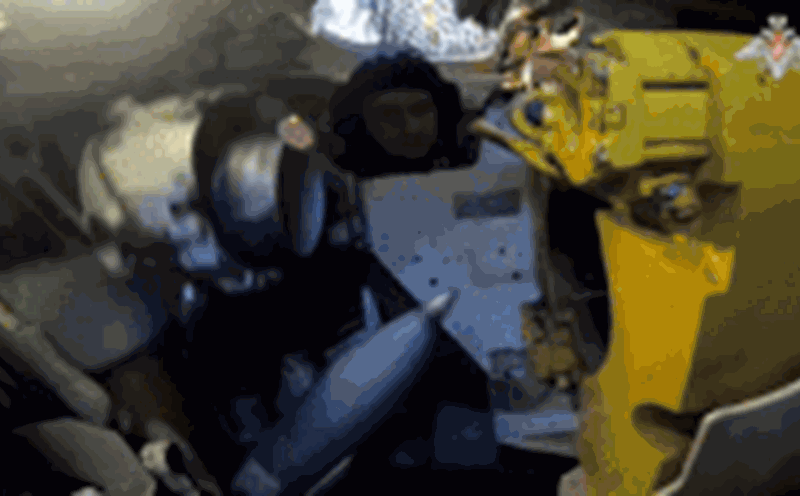 The crew of the Russian T80BVM tank. Photo: Russian Ministry of Defense