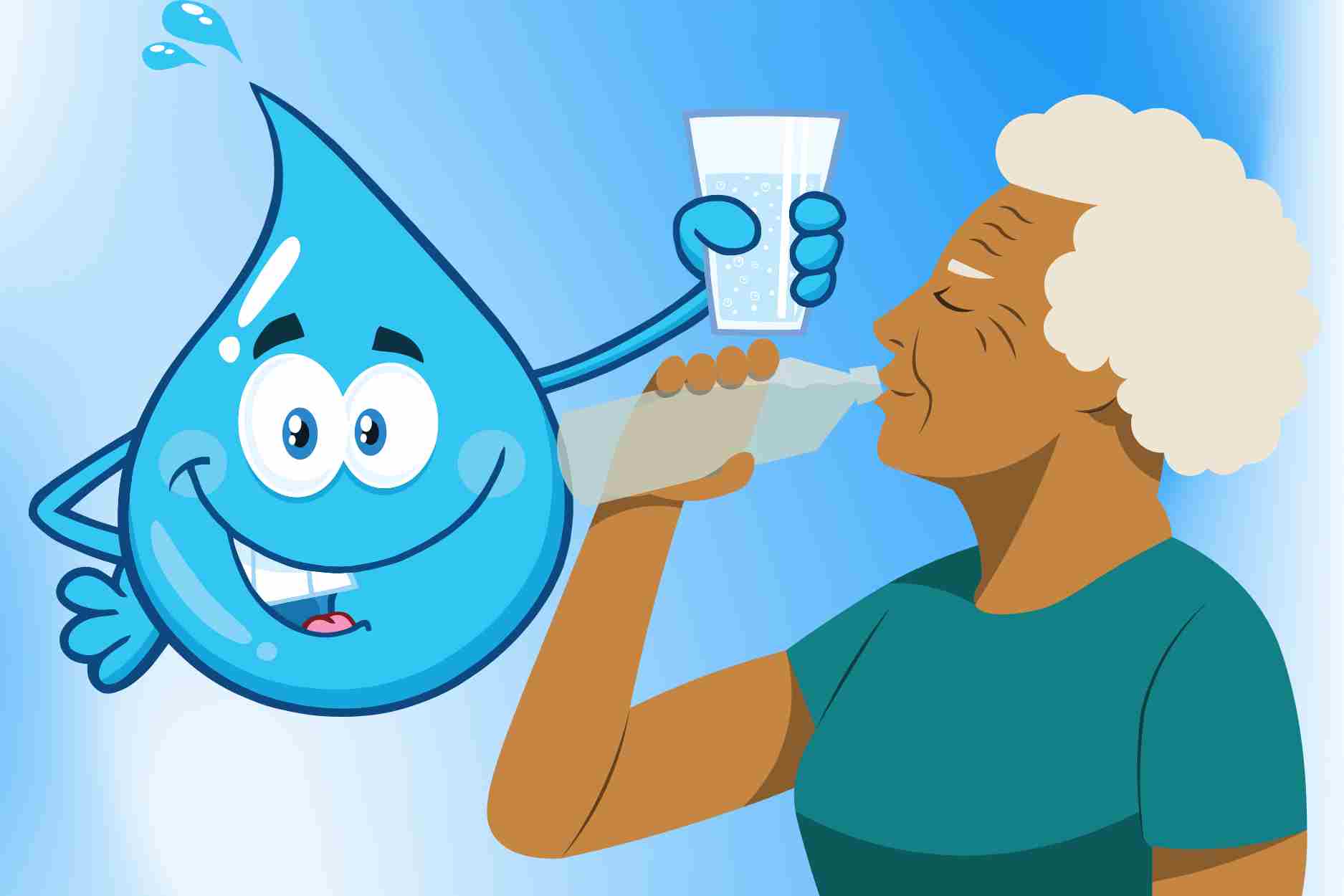 Elderly people need to avoid these mistakes when drinking water
