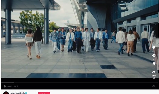 Các Tân binh toàn năng của Việt Nam được Sony Music Entertainment đăng tải. Ảnh: Yeah1.