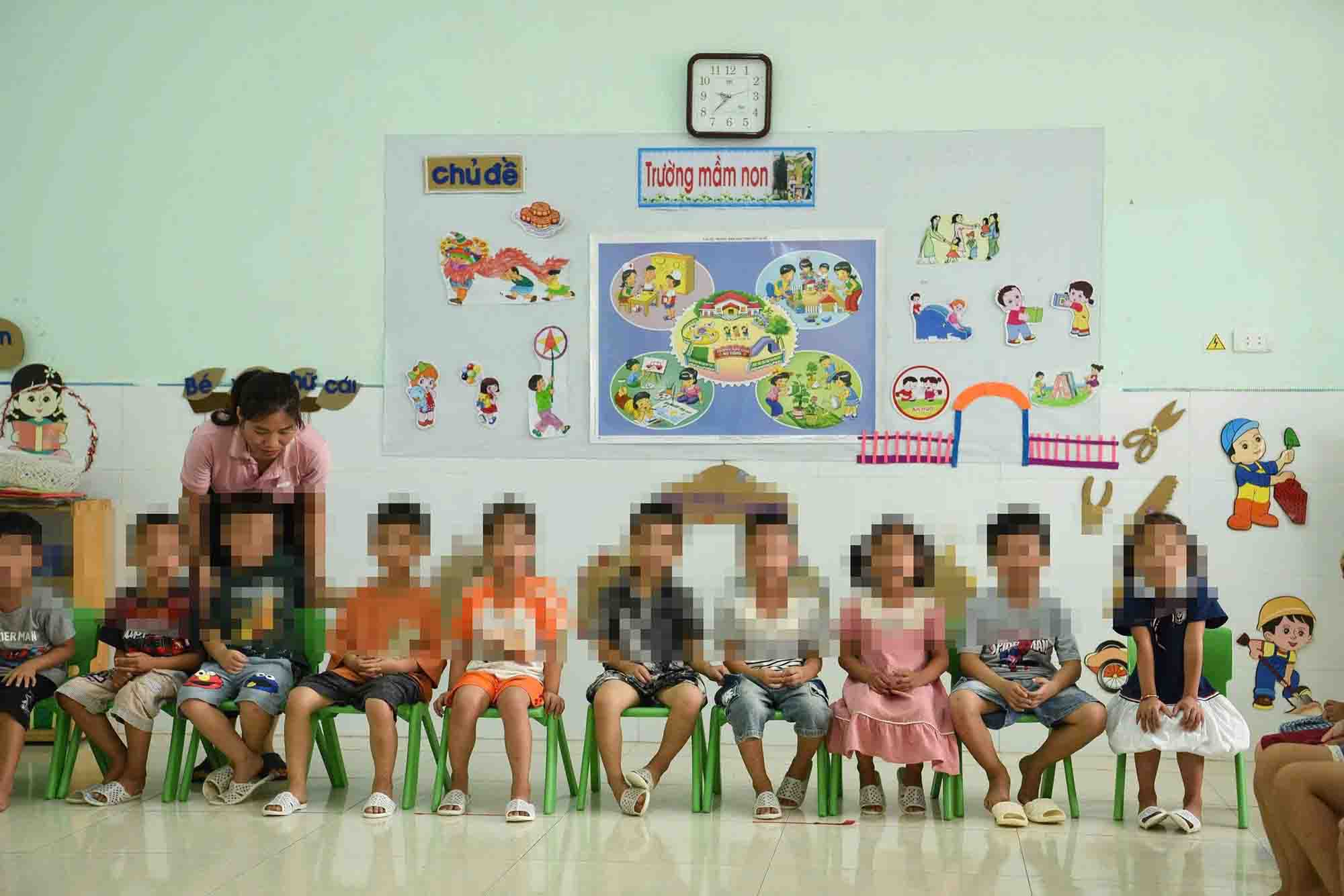 Preschool students in Bac Ninh province. Photo: Van Truong