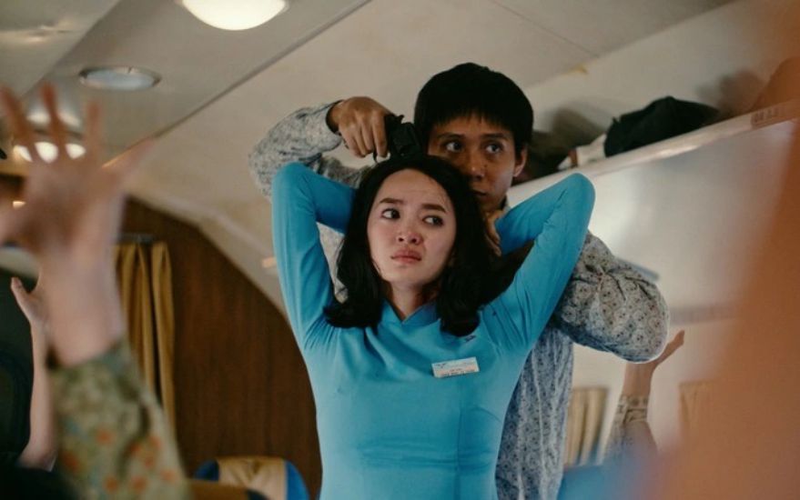 Kaity Nguyen in the movie The War in the Air. Photo: Provided by the manufacturer