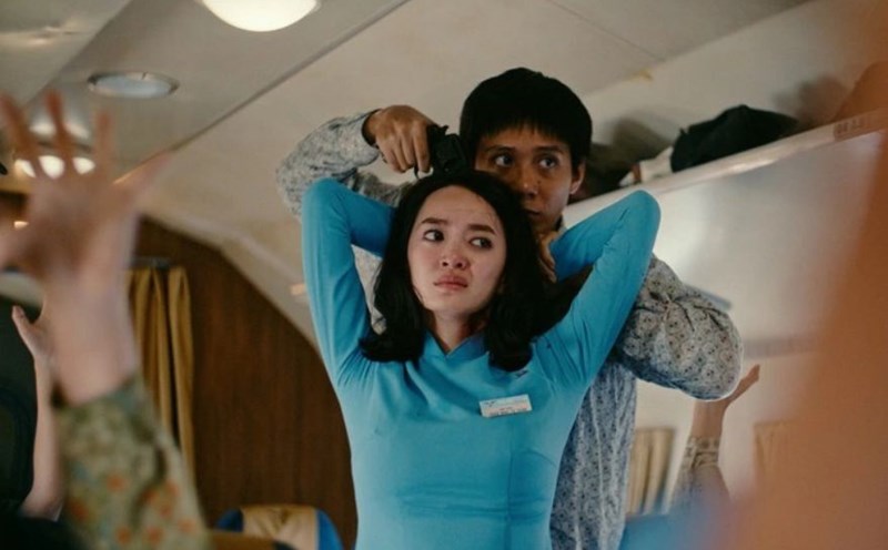 Kaity Nguyen in the movie The War in the Air. Photo: Provided by the manufacturer