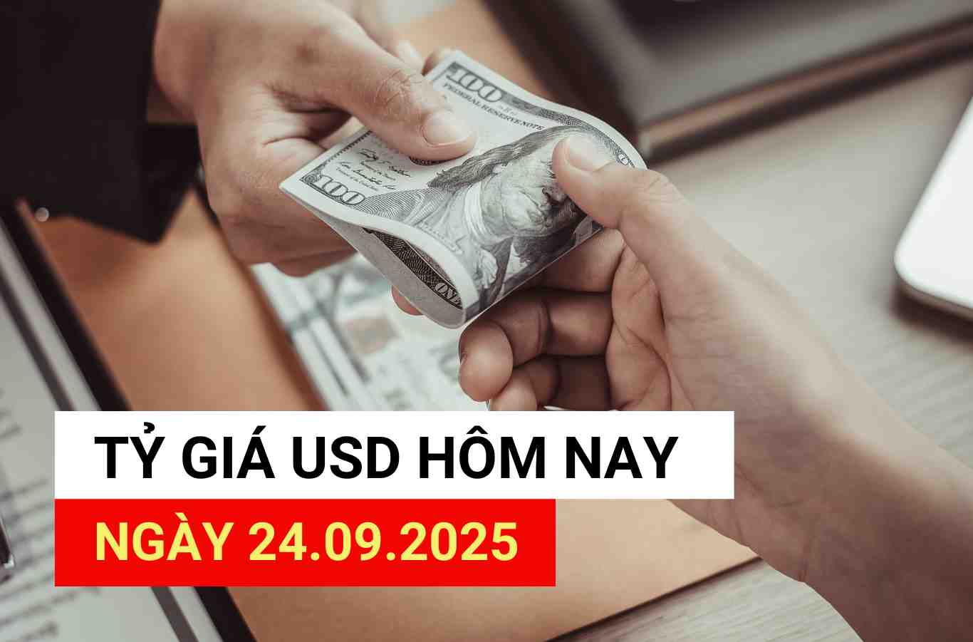 Taux de change USD aujourd'hui 24 septembre 2025.