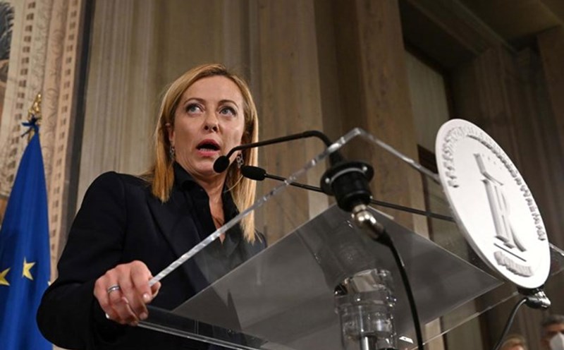 Italian Prime Minister Meloni Giorgia has said he will only recognize the State of Palestine if Hamas is eliminated. Photo: Xinhua