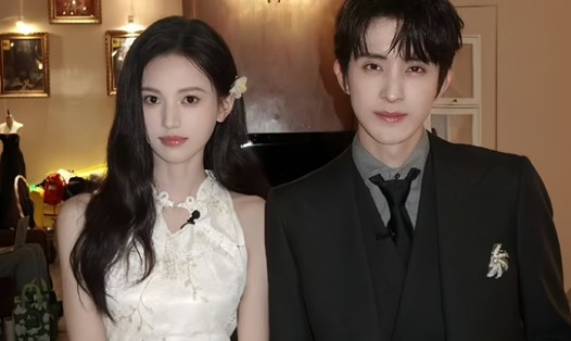 Ngao Thụy Bằng và Thẩm Vũ Khiết. Ảnh: VieON.