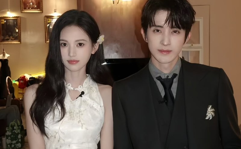 Ngao Thuy Bang and Tham Vu Khiet. Photo: VieON.