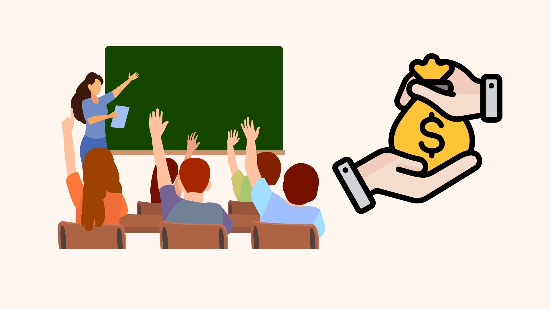 The highest salary coefficient for high school teachers after removing regulations on division of classes. Graphics: Linh Dan
