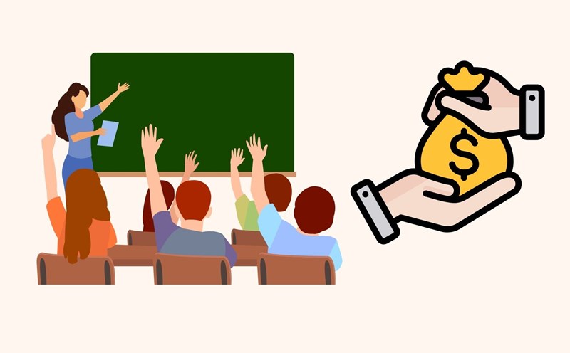 The highest salary coefficient for high school teachers after removing regulations on division of classes. Graphics: Linh Dan