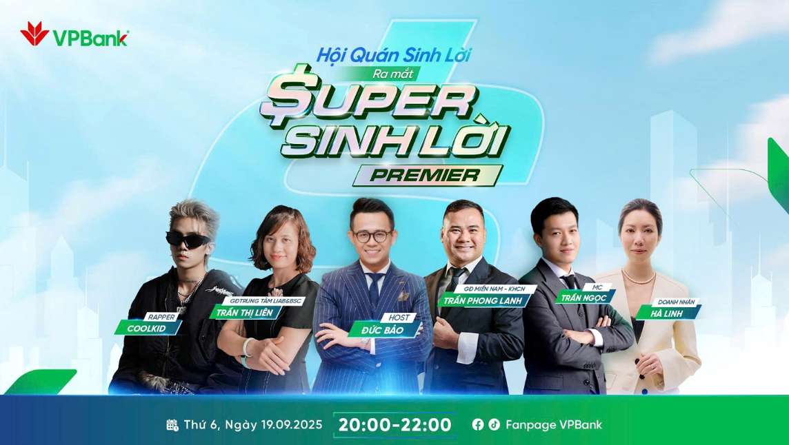 Livestream Hoi Quan Sinh Loi thu hut nhieu khan gia theo doi. Anh: VPBank