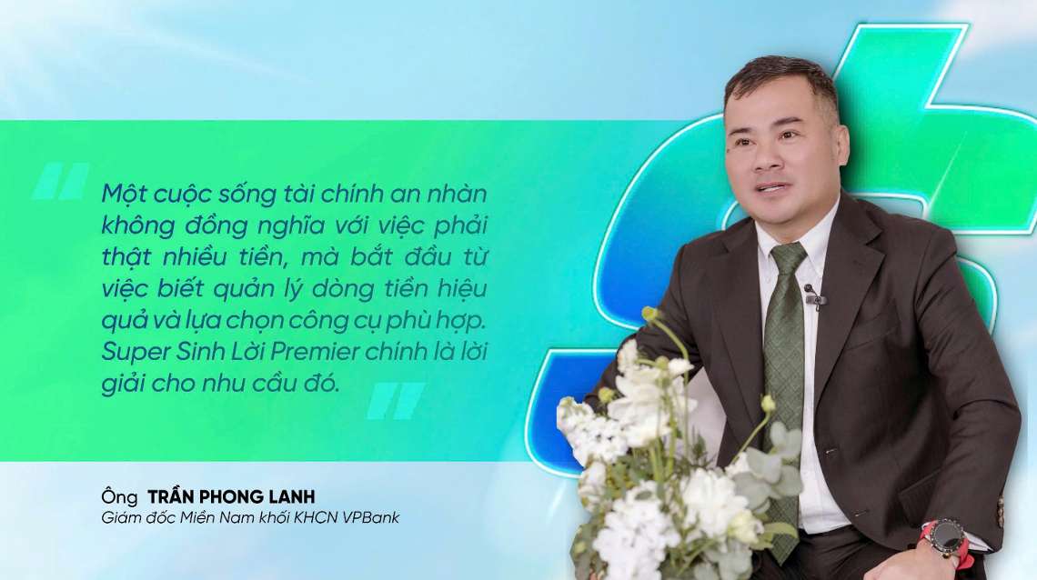 Ong Tran Phong Lanh – Giam doc Mien Nam khoi KHCN VPBank. Anh: VPBank