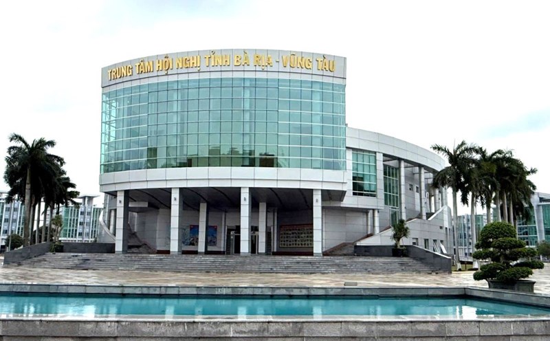 Headquarters of the Conference Center in the cluster of the former Administrative - Political Centers of Ba Ria - Vung Tau province. Photo: Thanh An