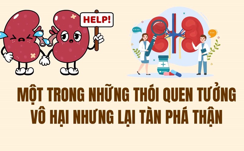 One of the habits that seem harmless but destroy the kidneys