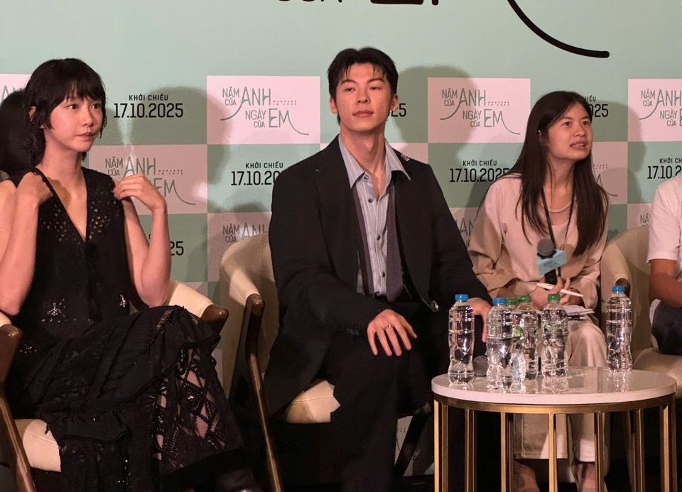 Actor Hua Quang Han (middle). Photo: DI PY